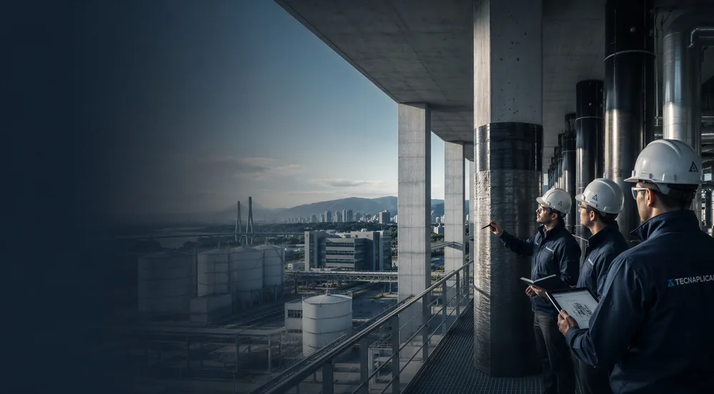 Asset Protection — protective system being applied