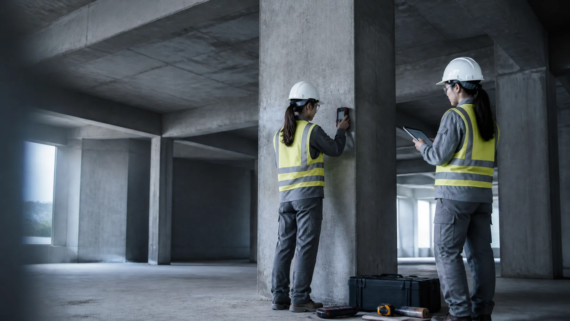 Non-destructive testing — technical inspection in materials laboratory