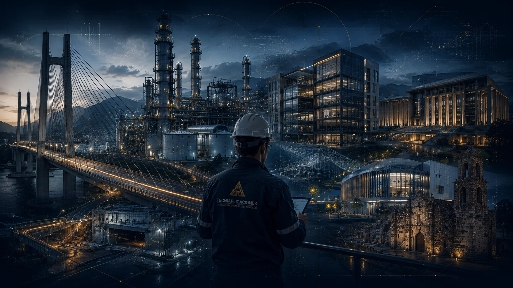 Universo de activos TECNIAPLICACIONES — infraestructura, industria, patrimonio